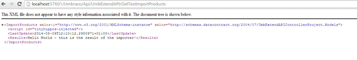 API Response