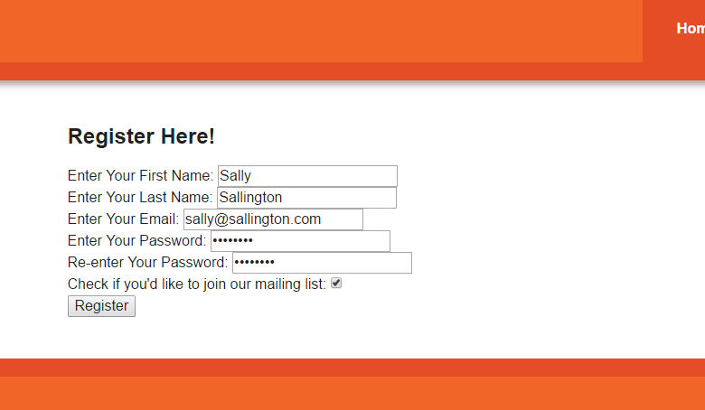Member Registration